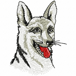 Dogs Embroidery Design 7 Dogs Embroidery Design 7